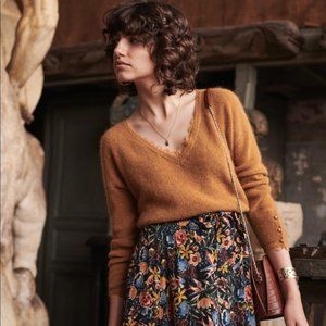 Sezane Nicky Jumper in Honey, small